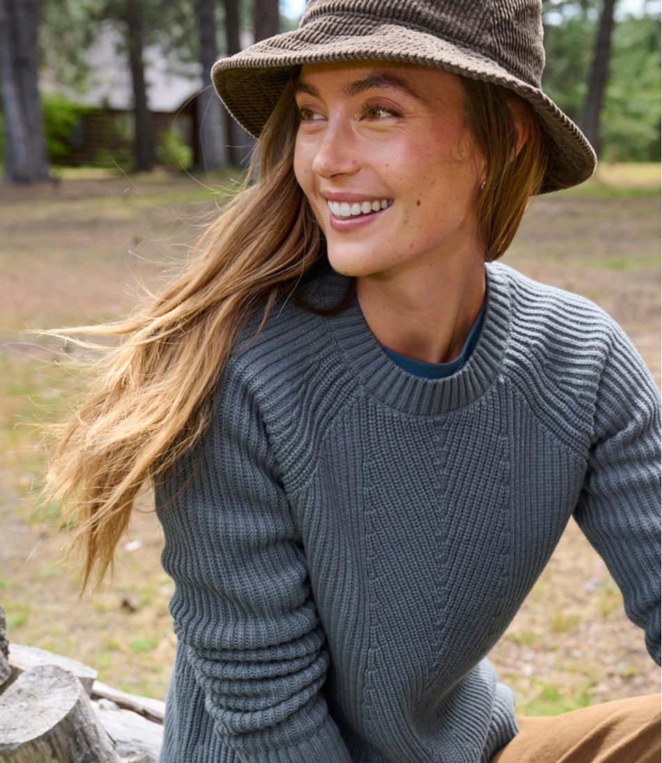 Women's Mariner Shaker Sweater, Crewneck | L.L.Bean