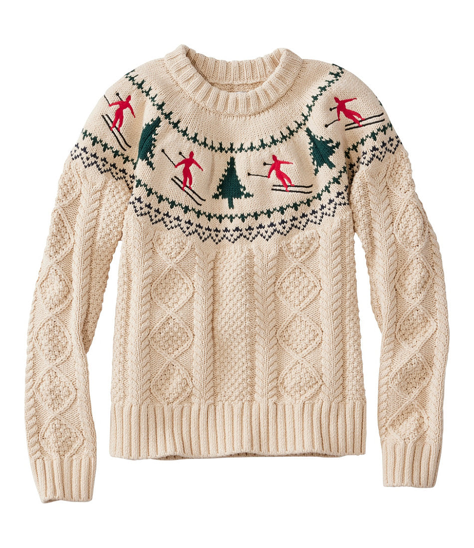 Sailcloth Skier Fair Isle,X-Small