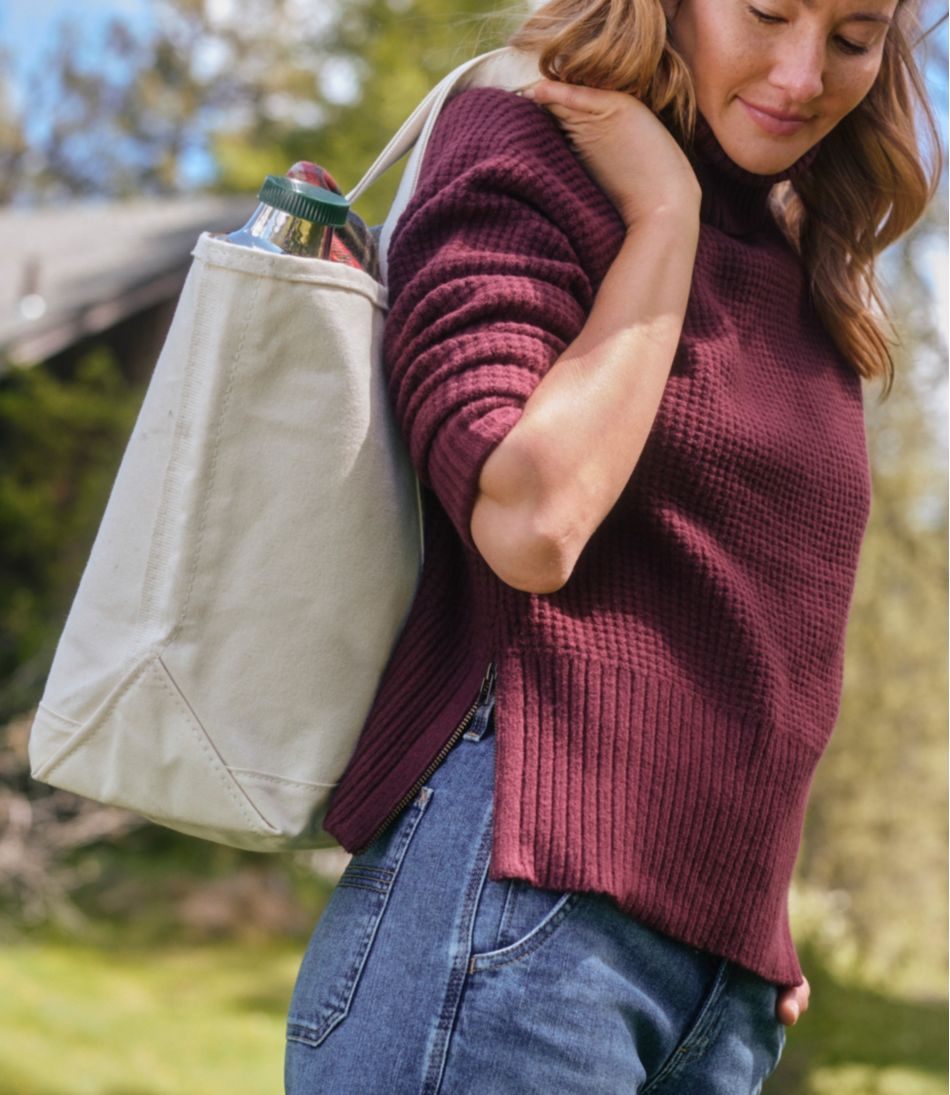 Women's SuperSoft Waffle Sweater, Turtleneck | L.L.Bean