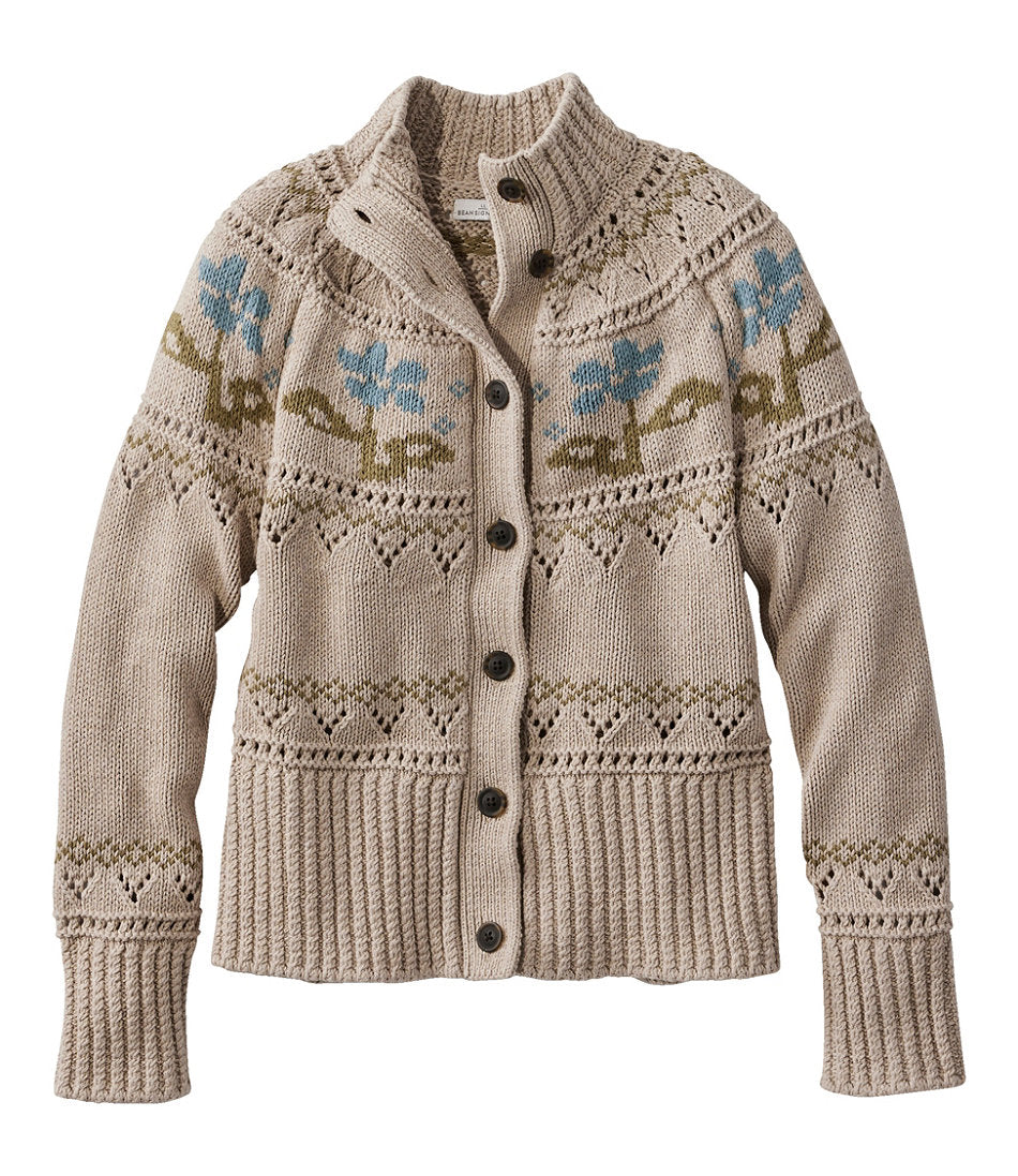 Oatmeal Floral,X-Small