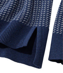 Women's Wicked Soft Cotton/Cashmere Crewneck Sweater, Pattern | L.L.Bean