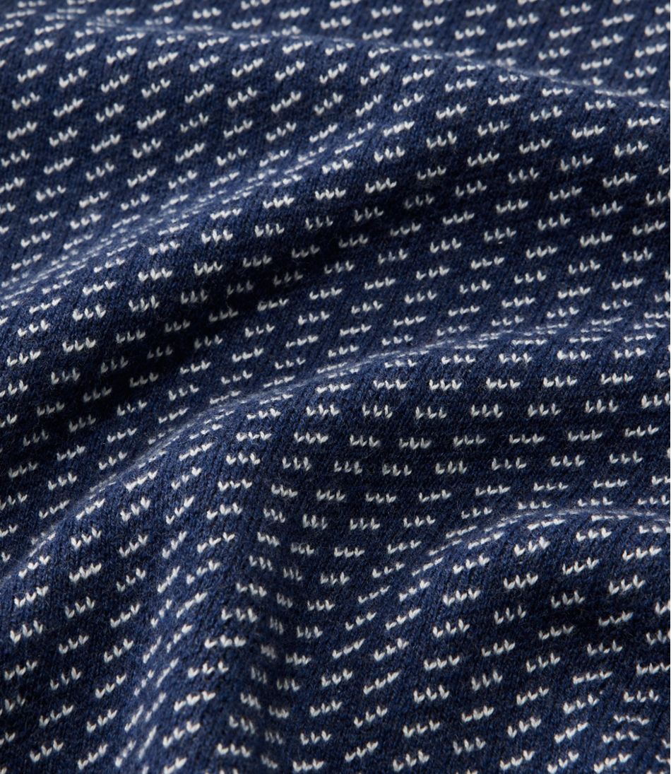 Women's Wicked Soft Cotton/Cashmere Crewneck Sweater, Pattern | L.L.Bean