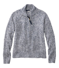 Women's Mariner Shaker Sweater, Quarter-Zip | L.L.Bean