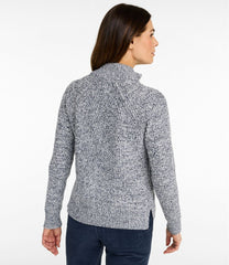 Women's Mariner Shaker Sweater, Quarter-Zip | L.L.Bean
