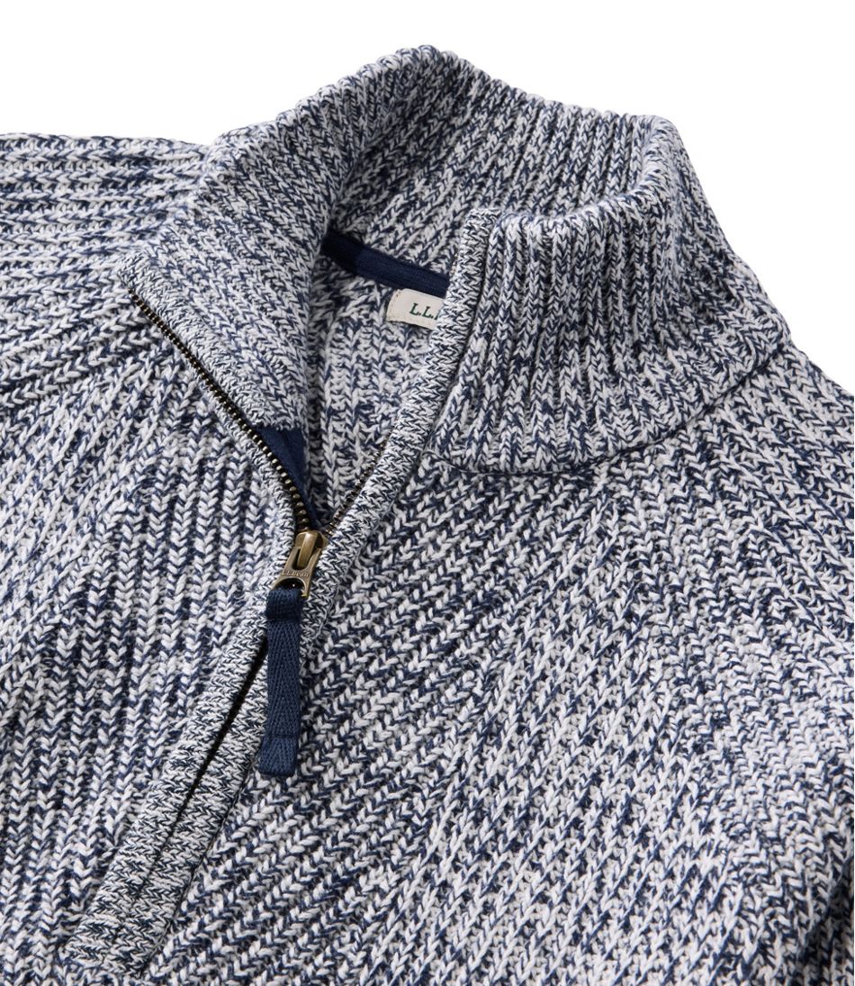 Women's Mariner Shaker Sweater, Quarter-Zip | L.L.Bean