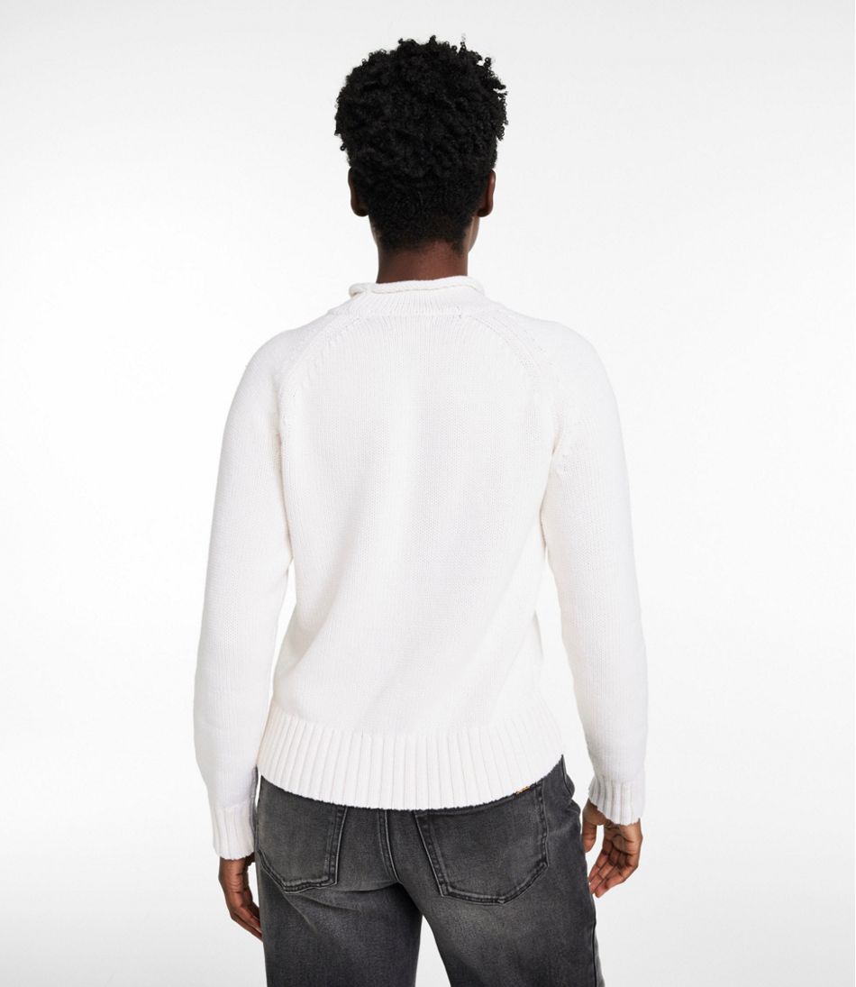 Women's Signature Original Cotton Sweater, Rollneck Novelty | L.L.Bean