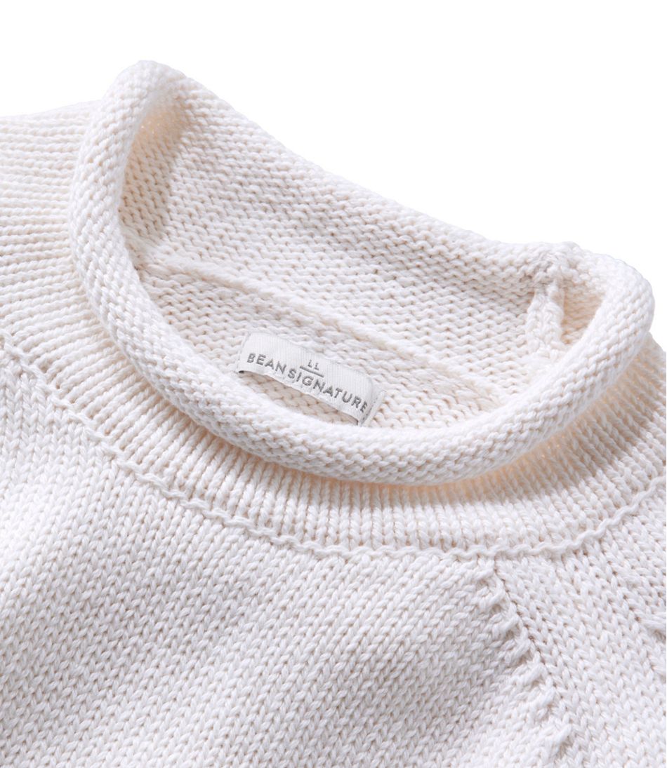 Women's Signature Original Cotton Sweater, Rollneck Novelty | L.L.Bean