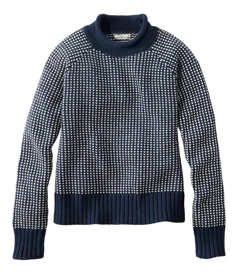 Navy Birdseye,X-Small