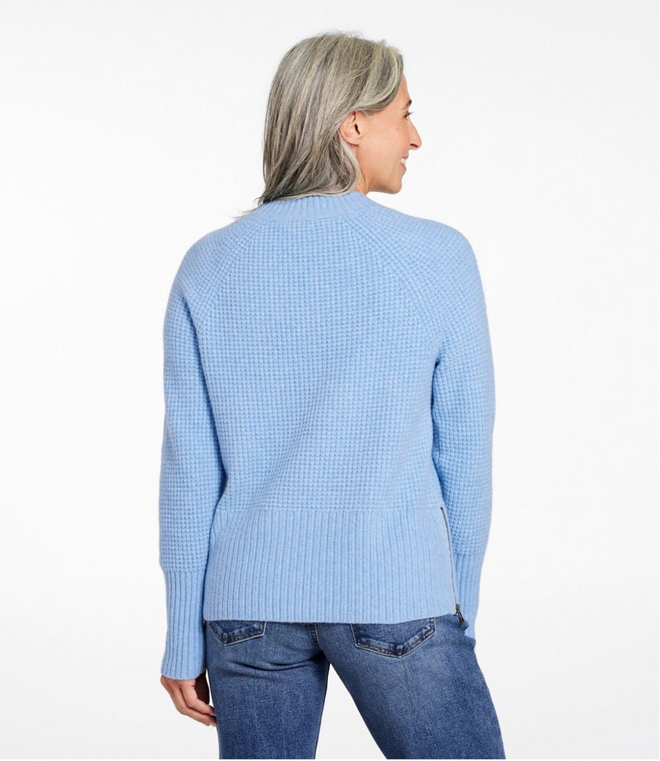Women's SuperSoft Waffle Sweater, Crewneck | L.L.Bean