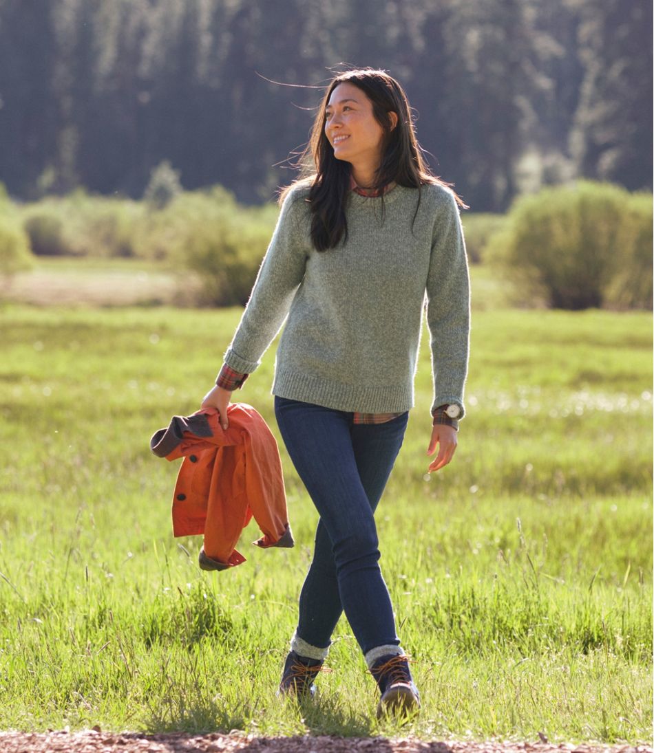 Women's Bean's Classic Ragg Wool Sweater, Crewneck | L.L.Bean