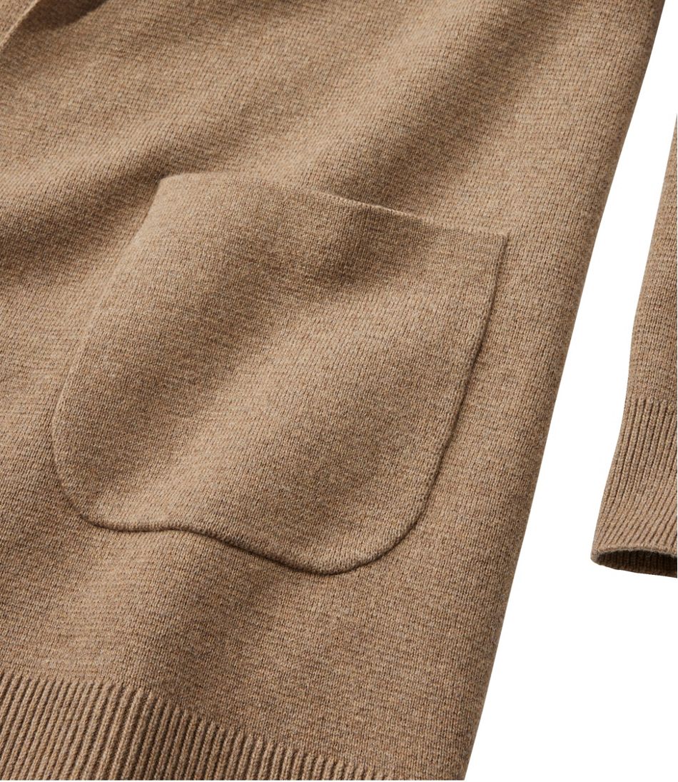 Women's Wicked Soft Cotton/Cashmere Coatigan Sweater | L.L.Bean