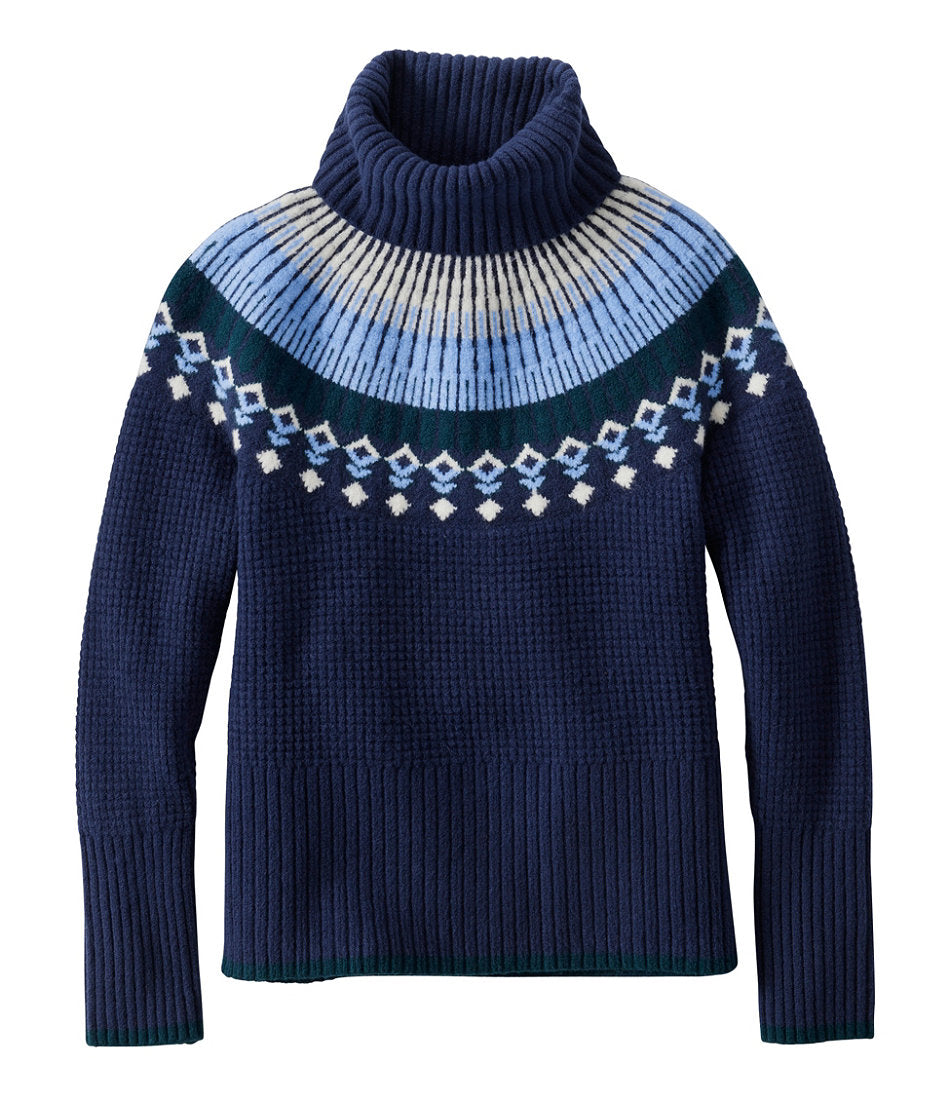 Classic Navy/Mariner Blue Fair Isle,X-Small