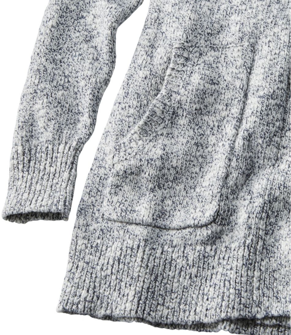 Women's Cotton Ragg Sweater, Open Cardigan | L.L.Bean