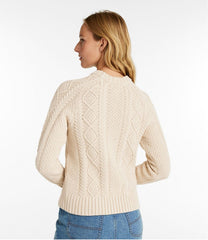 Women's Signature Cotton Fisherman Sweater, Crewneck | L.L.Bean