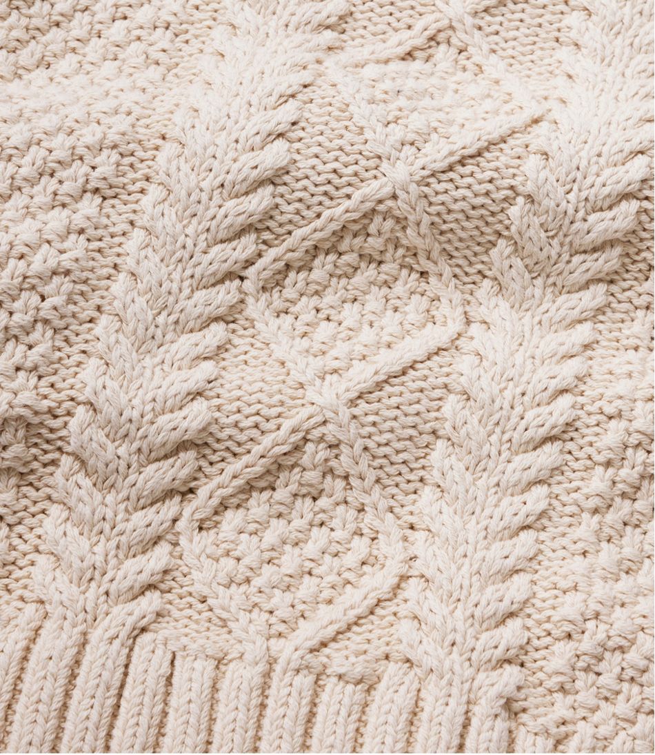 Women's Signature Cotton Fisherman Sweater, Crewneck | L.L.Bean