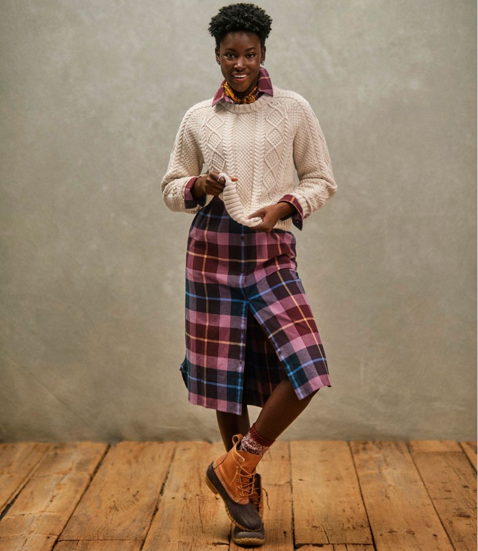 Women's Signature Cotton Fisherman Sweater, Crewneck | L.L.Bean