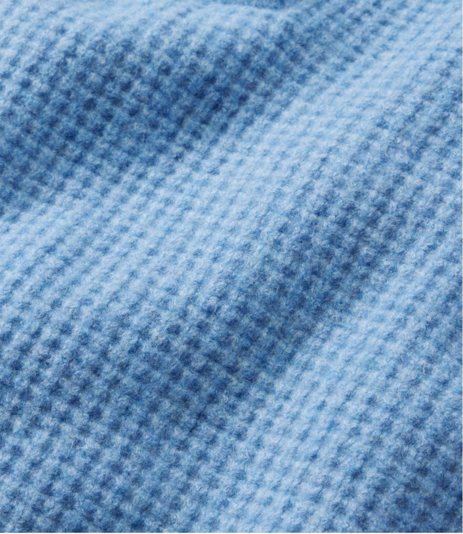 Women's SuperSoft Waffle Sweater, Polo | L.L.Bean