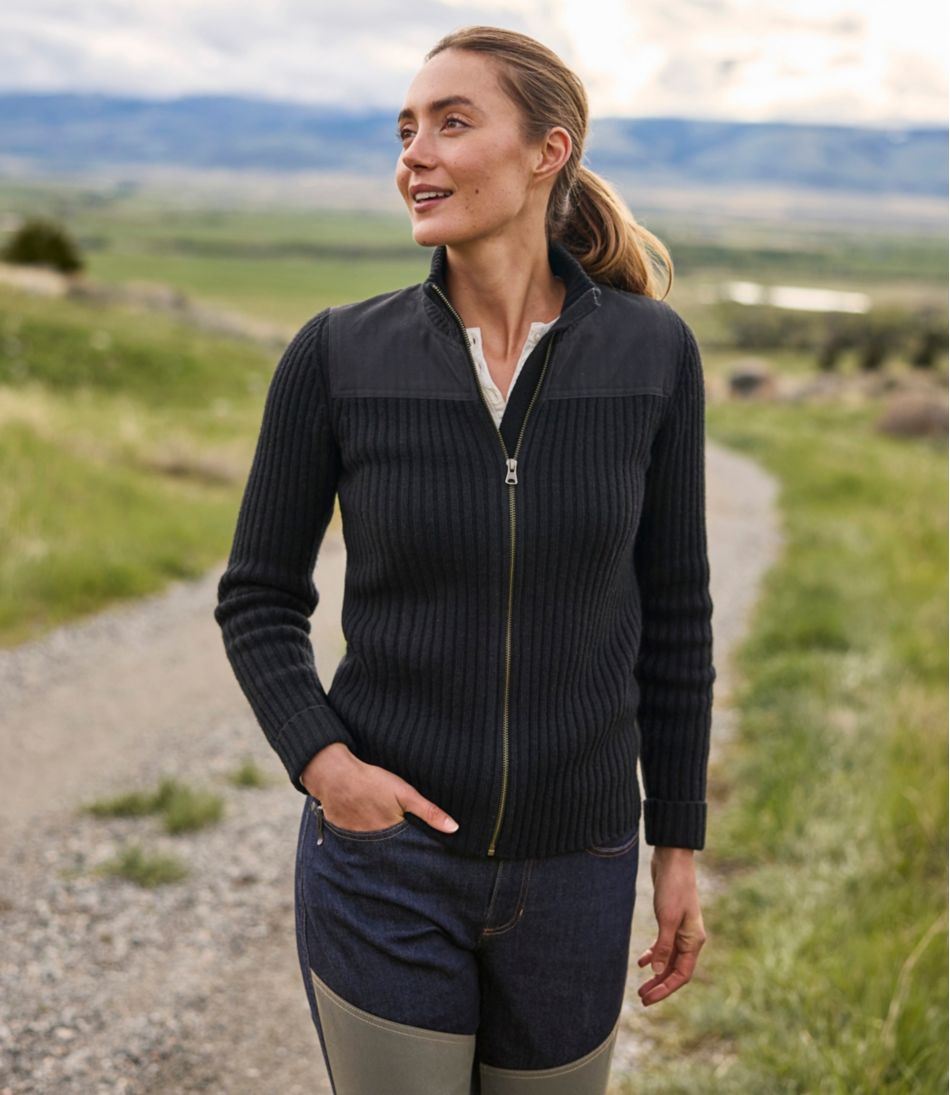 Women's Commando Sweater, Full-Zip | L.L.Bean
