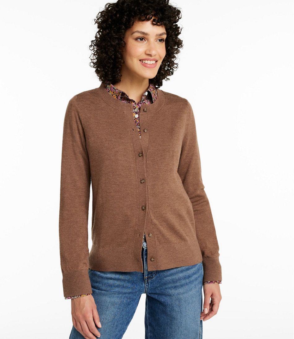 Women's Essential Merino Wool Sweater, Cardigan | L.L.Bean