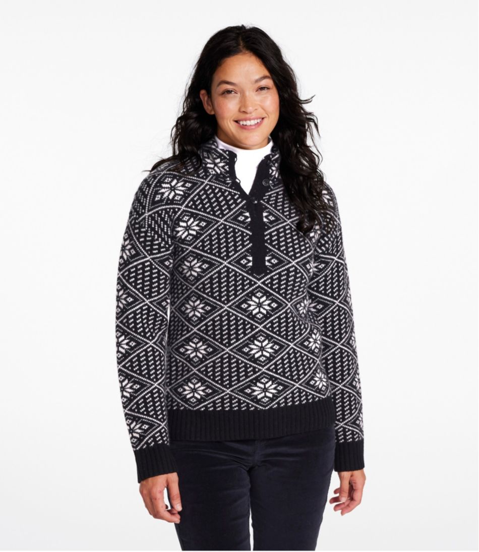 Women's Signature Kingfield Merino Wool Sweater, Fair Isle | L.L.Bean