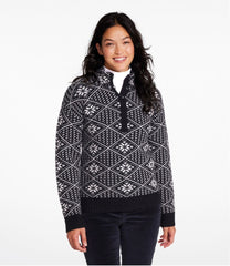 Women's Signature Kingfield Merino Wool Sweater, Fair Isle | L.L.Bean