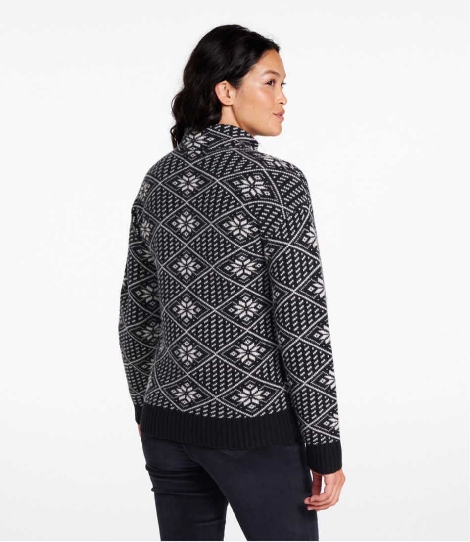 Women's Signature Kingfield Merino Wool Sweater, Fair Isle | L.L.Bean