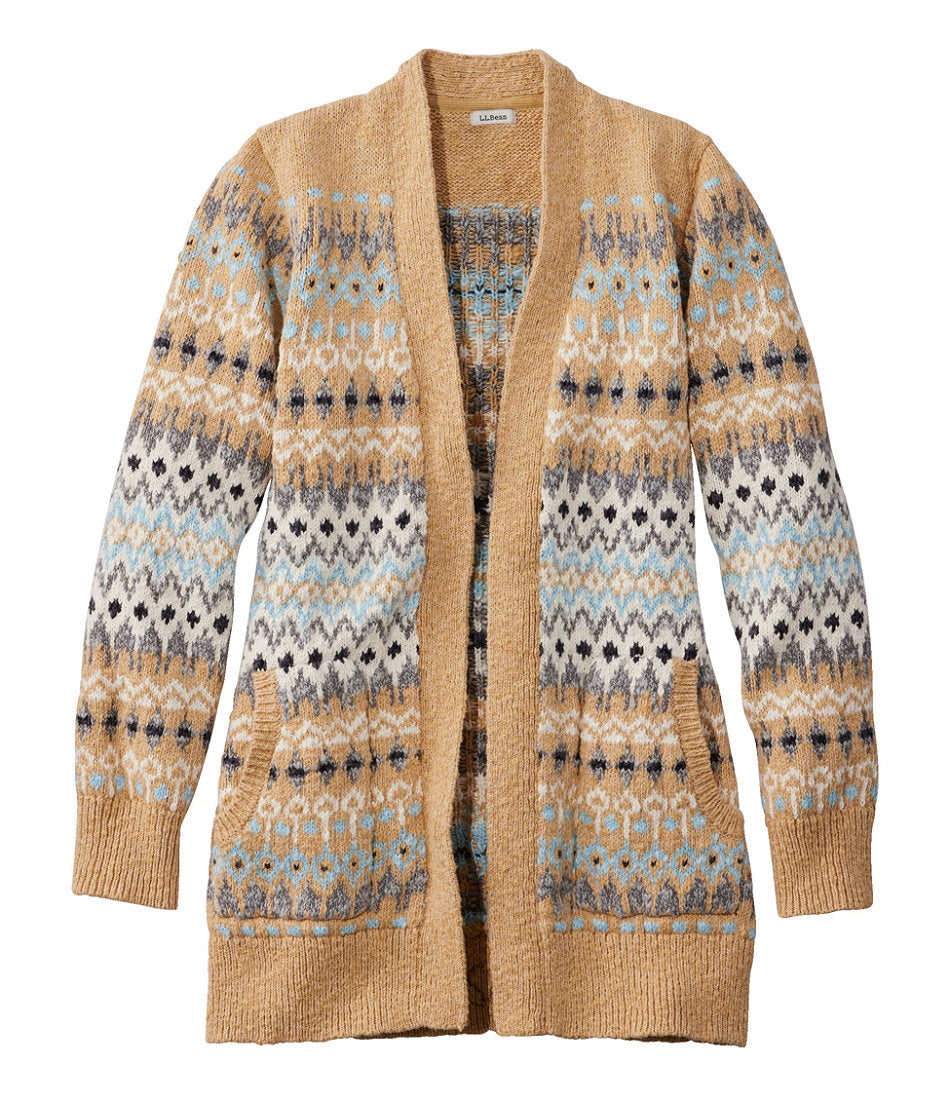 Katahdin Khaki Fair Isle,X-Small