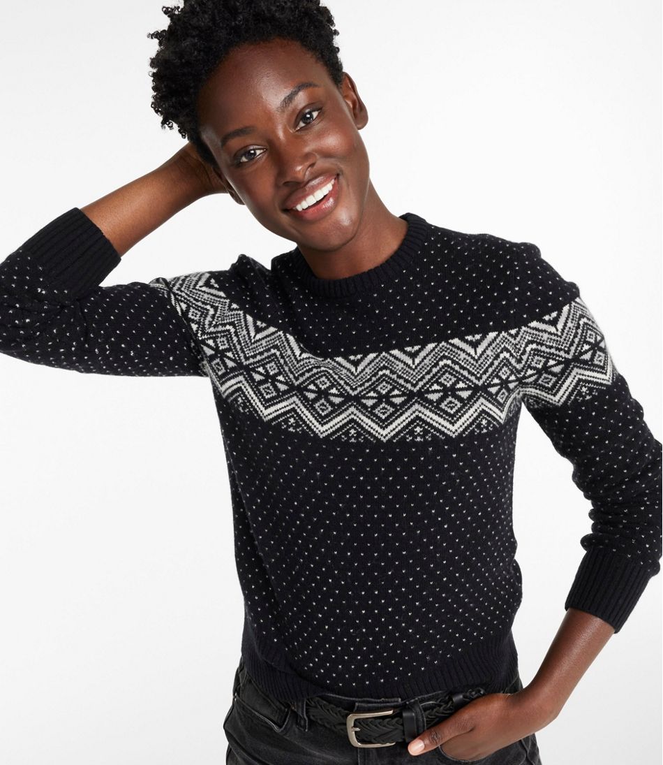 Women's Signature Camp Merino Wool Sweater, Pullover Novelty | L.L.Bean