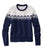 Bright Navy Fair Isle