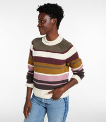 Women's Signature Original Cotton Sweater, Rollneck Stripe | L.L.Bean
