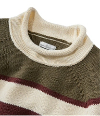 Women's Signature Original Cotton Sweater, Rollneck Stripe | L.L.Bean