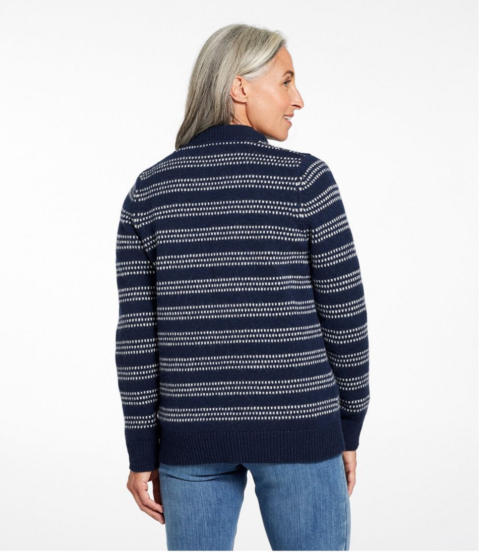 Women's Bean's Classic Ragg Wool Sweater, Button-Front Cardigan Novelty | L.L.Bean