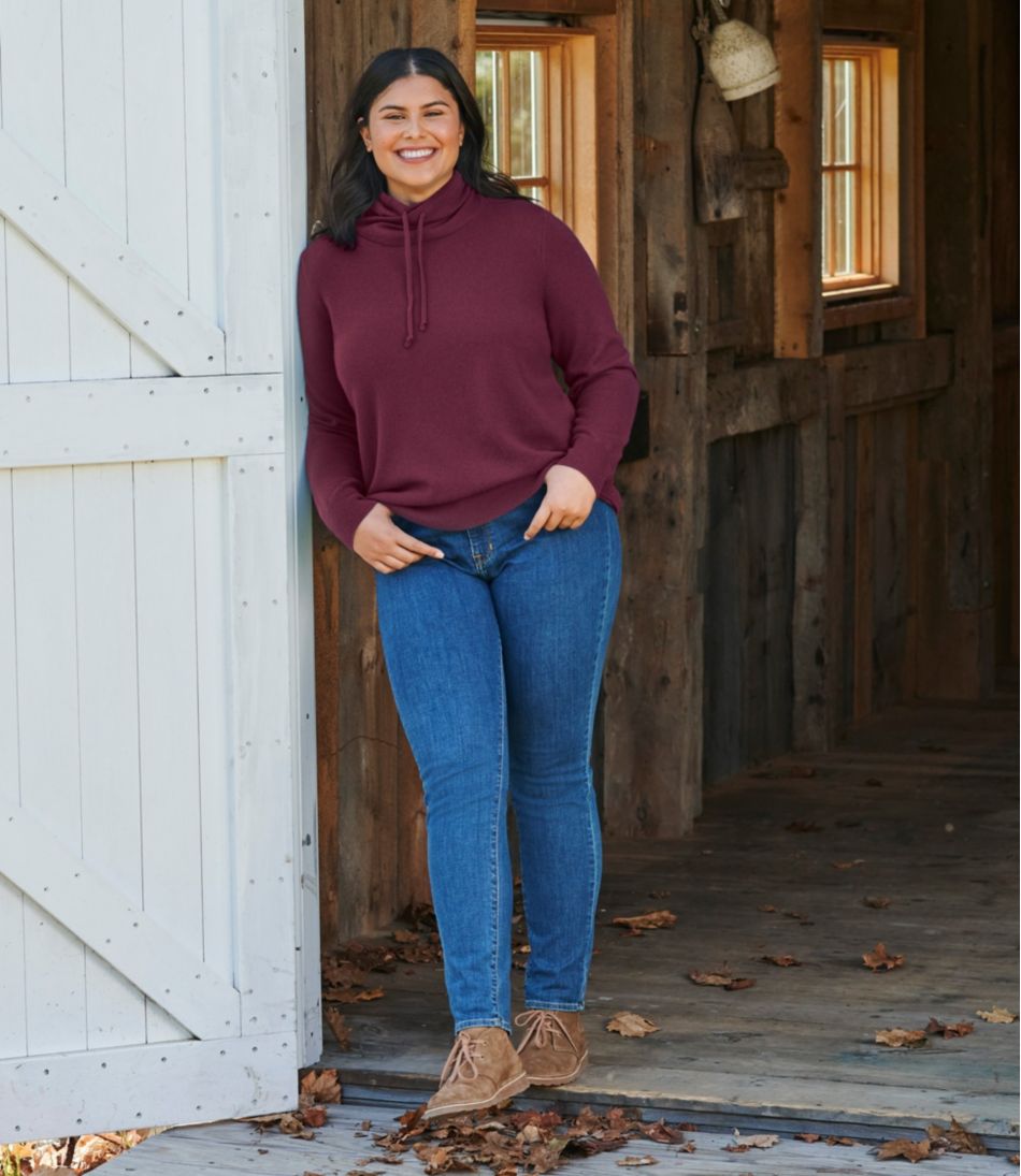 Women's Classic Cashmere Sweater, Funnelneck | L.L.Bean