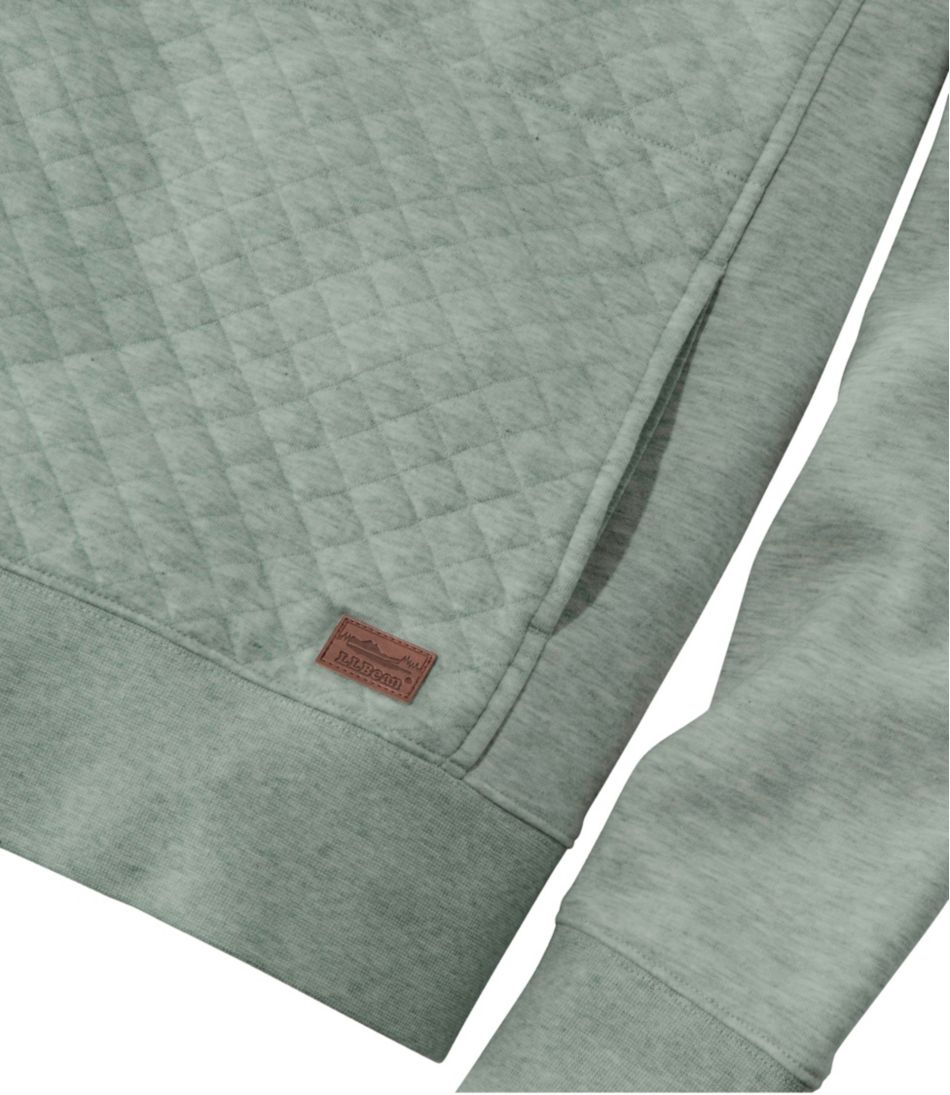 Women's Quilted Quarter-Zip Pullover | L.L.Bean