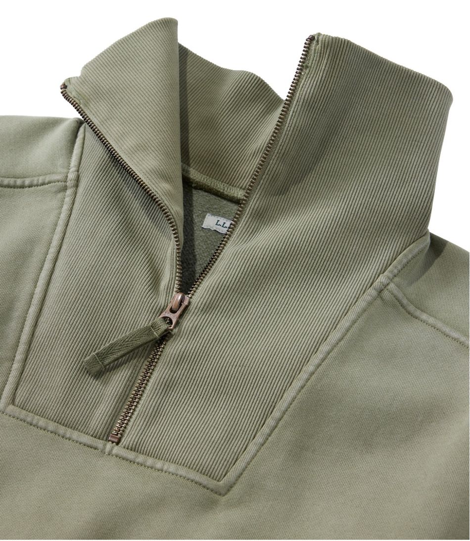 Women's Sunwashed Sweats, Quarter-Zip | L.L.Bean