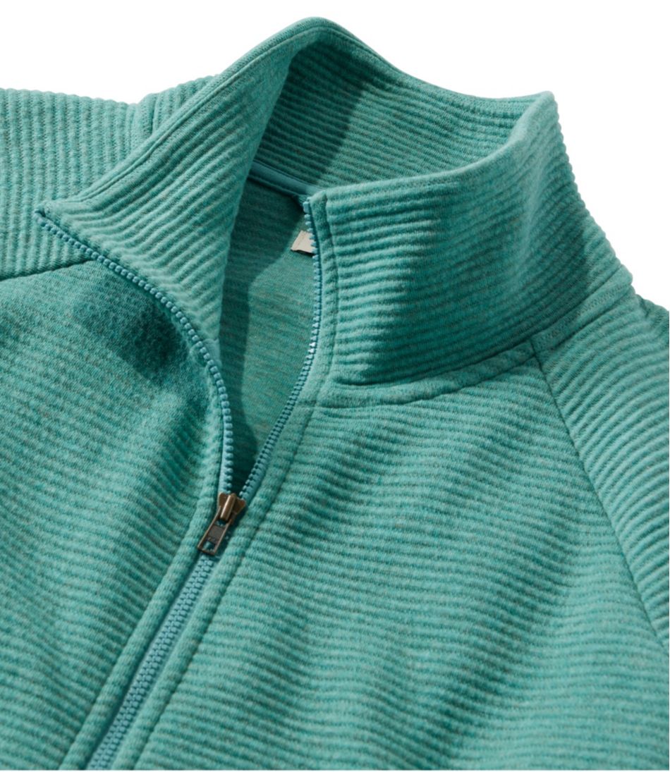 Women's Lakewashed Double-Knit Full-Zip | L.L.Bean
