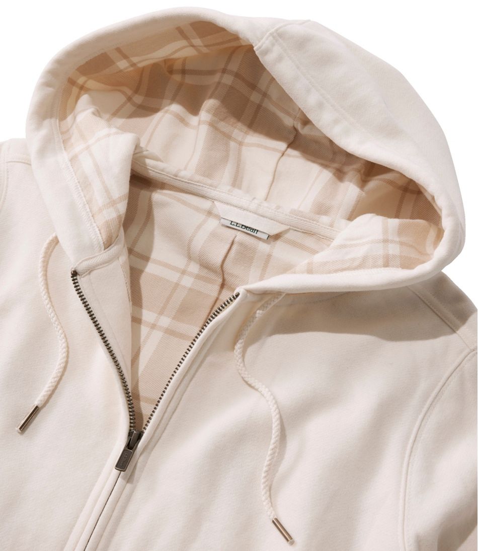 Women's 1912 Sweatshirt, Flannel-Lined Hoodie | L.L.Bean