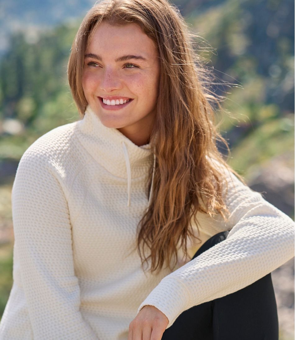 Women's Ridgeknit Crossneck Pullover | L.L.Bean