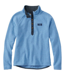 Women's Lakewashed Double-Knit Quarter-Snap | L.L.Bean