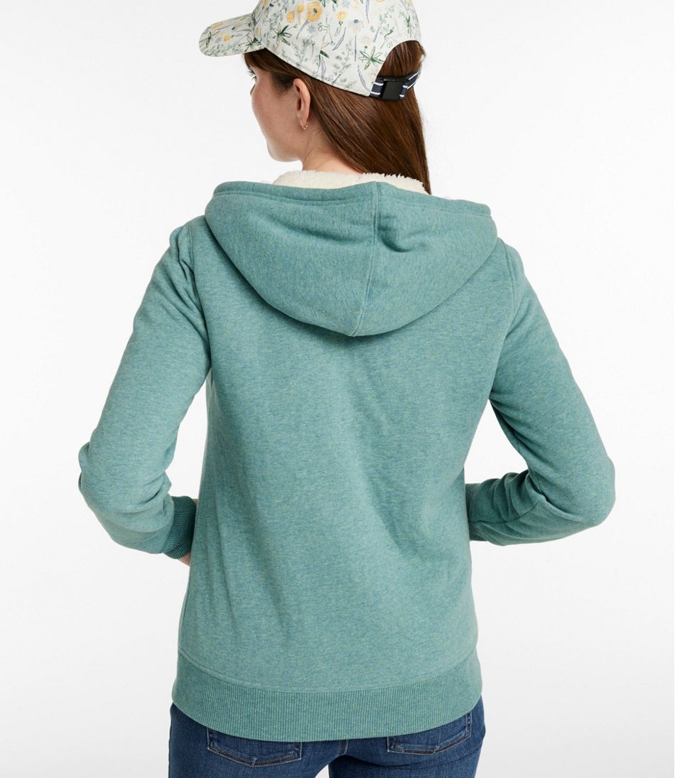 Women's 1912 Sweatshirt, Sherpa-Lined Hoodie | L.L.Bean
