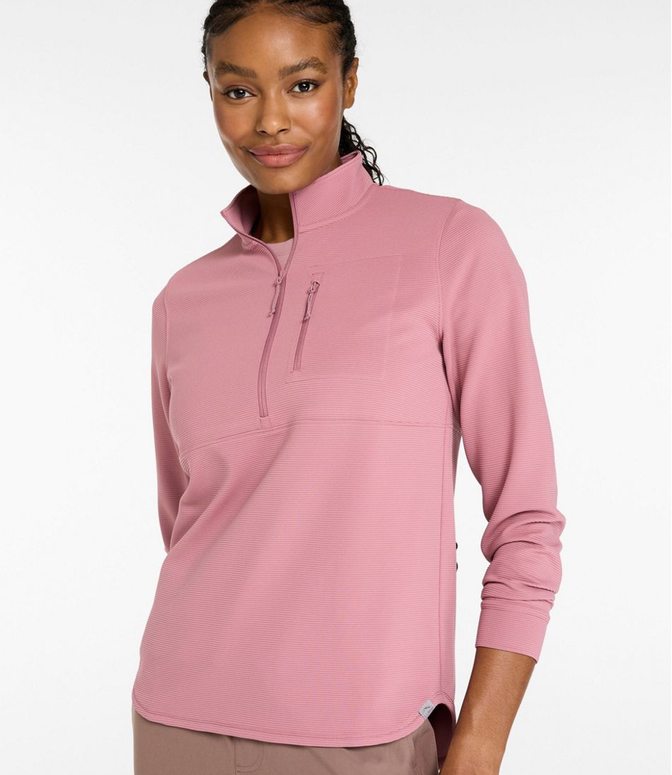 Women's VentureStretch Ottoman 1/4 Zip Pullover | L.L.Bean