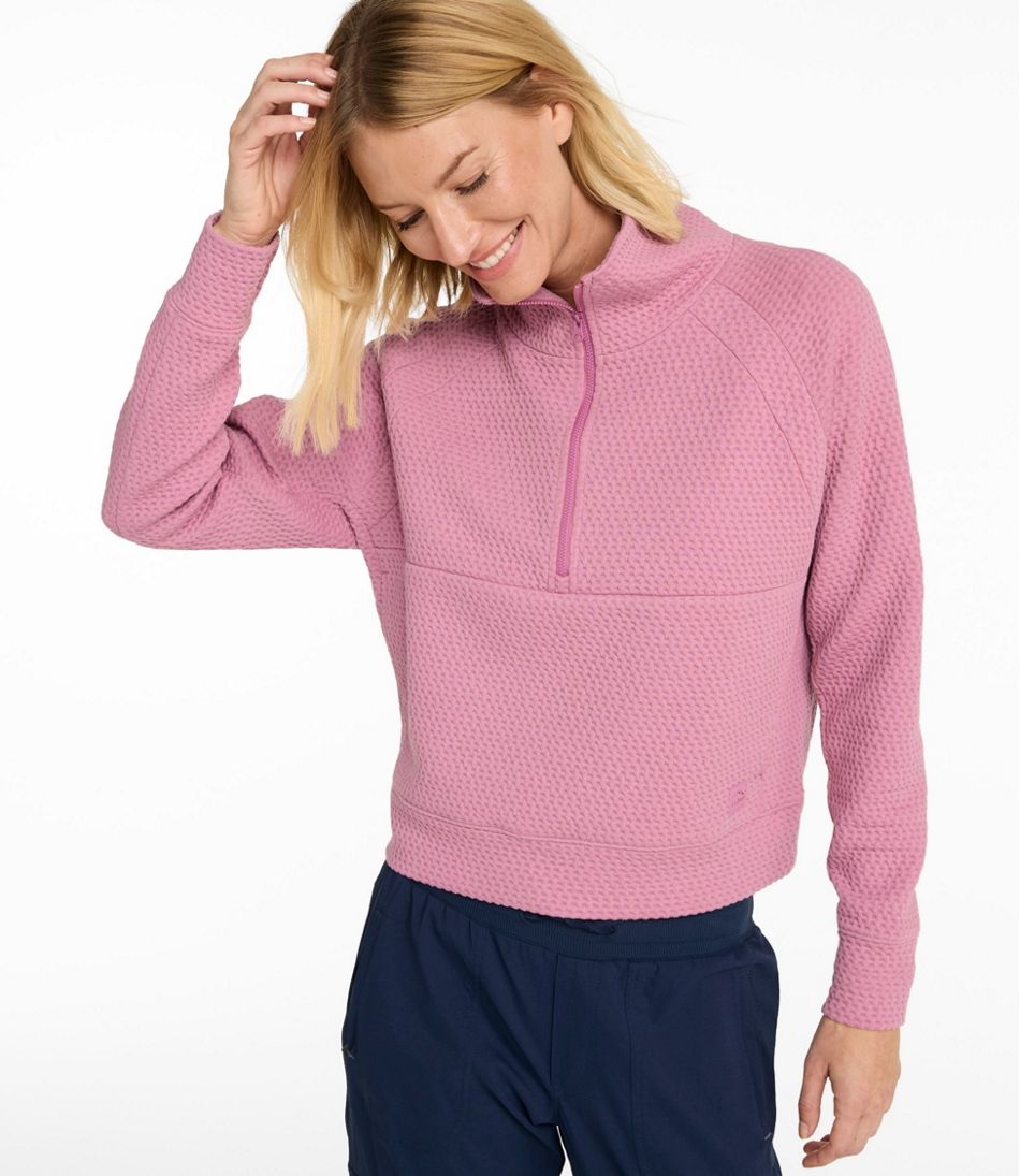 Women's Ridgeknit Half-Zip Pullover, Oversized | L.L.Bean