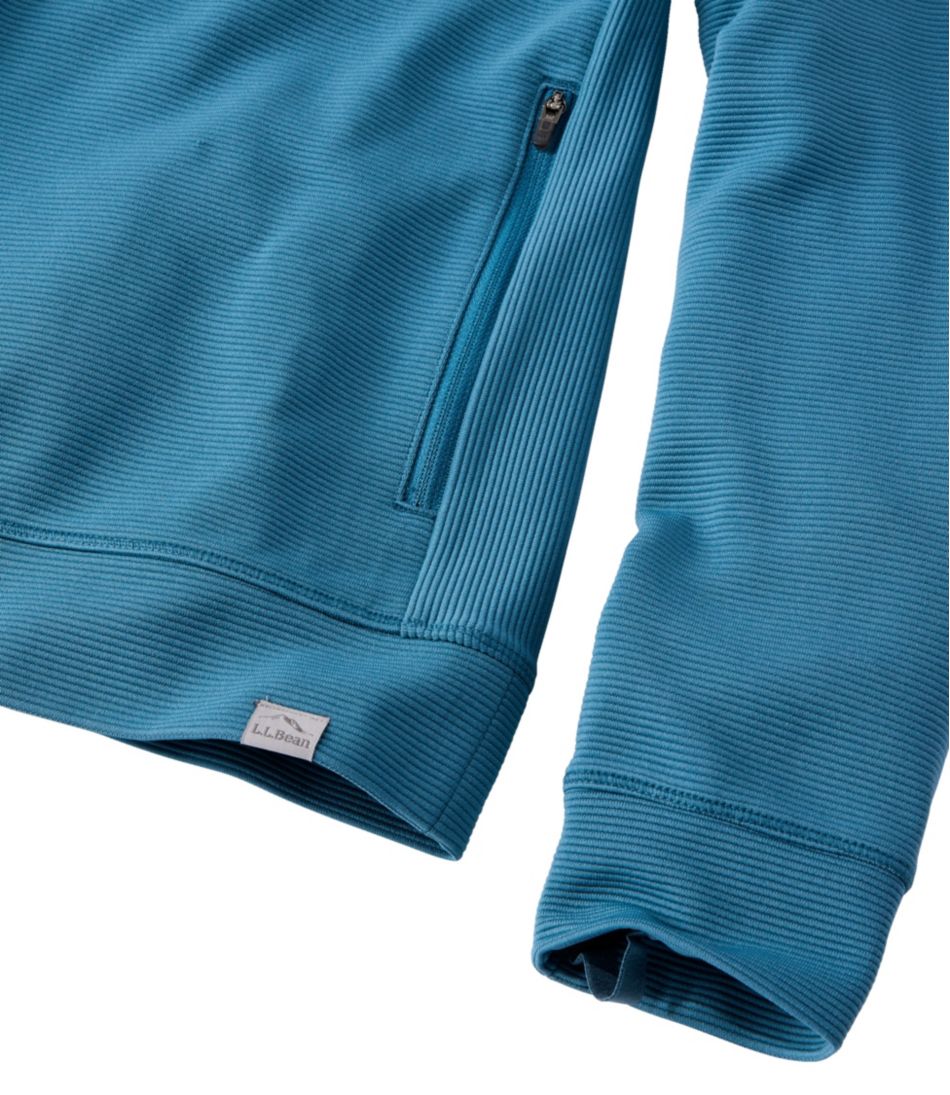 Women's VentureStretch Ottoman-Rib Hoodie | L.L.Bean