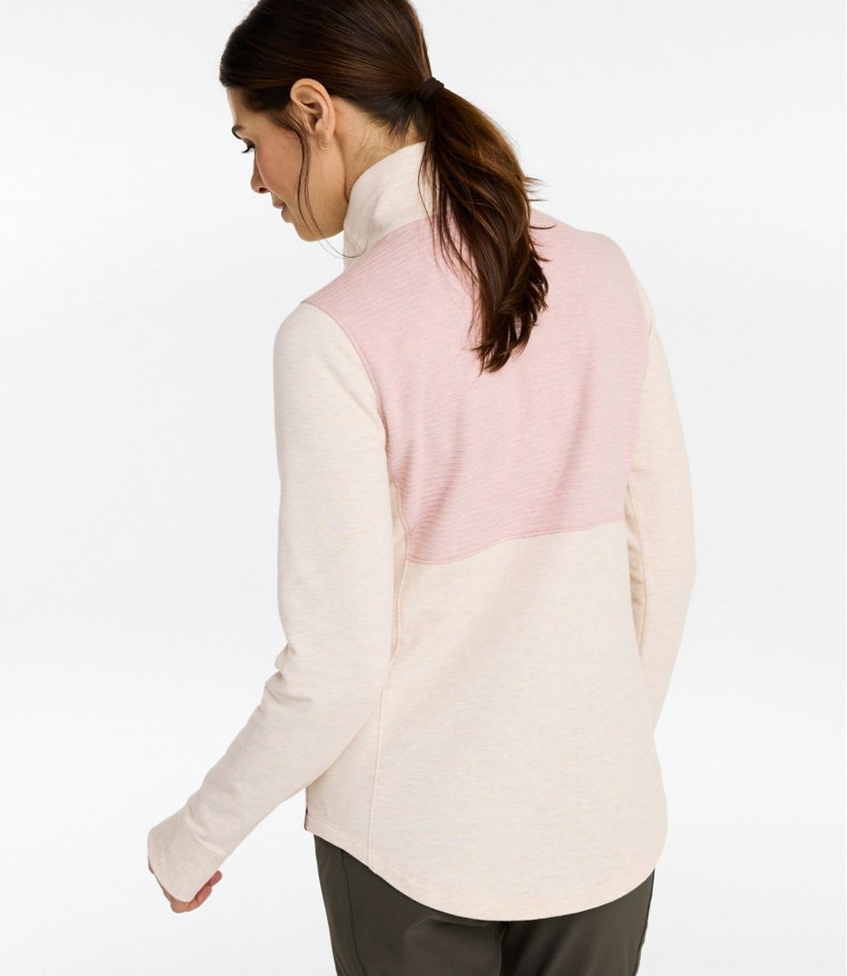 Women's Bean's Cozy Mixed Knits Pullover, Colorblock | L.L.Bean