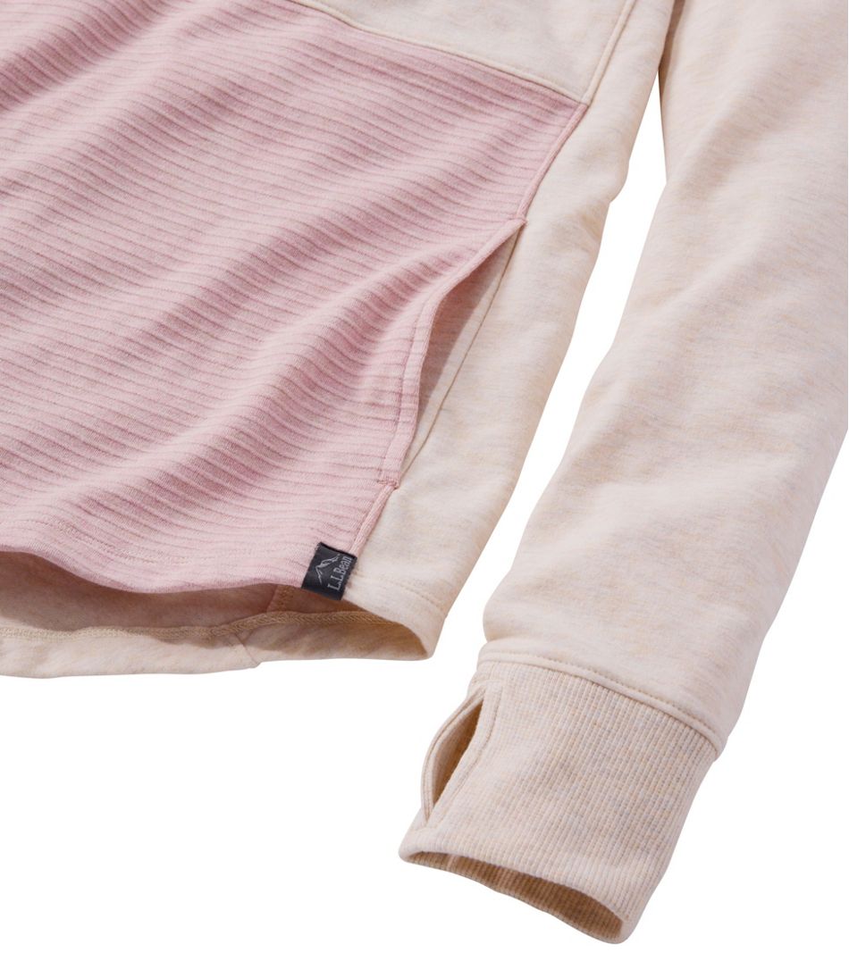 Women's Bean's Cozy Mixed Knits Pullover, Colorblock | L.L.Bean
