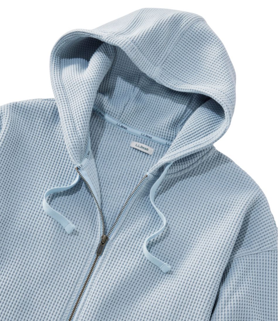 Women's Birchwood Brushed Waffle Full-Zip Hoodie | L.L.Bean