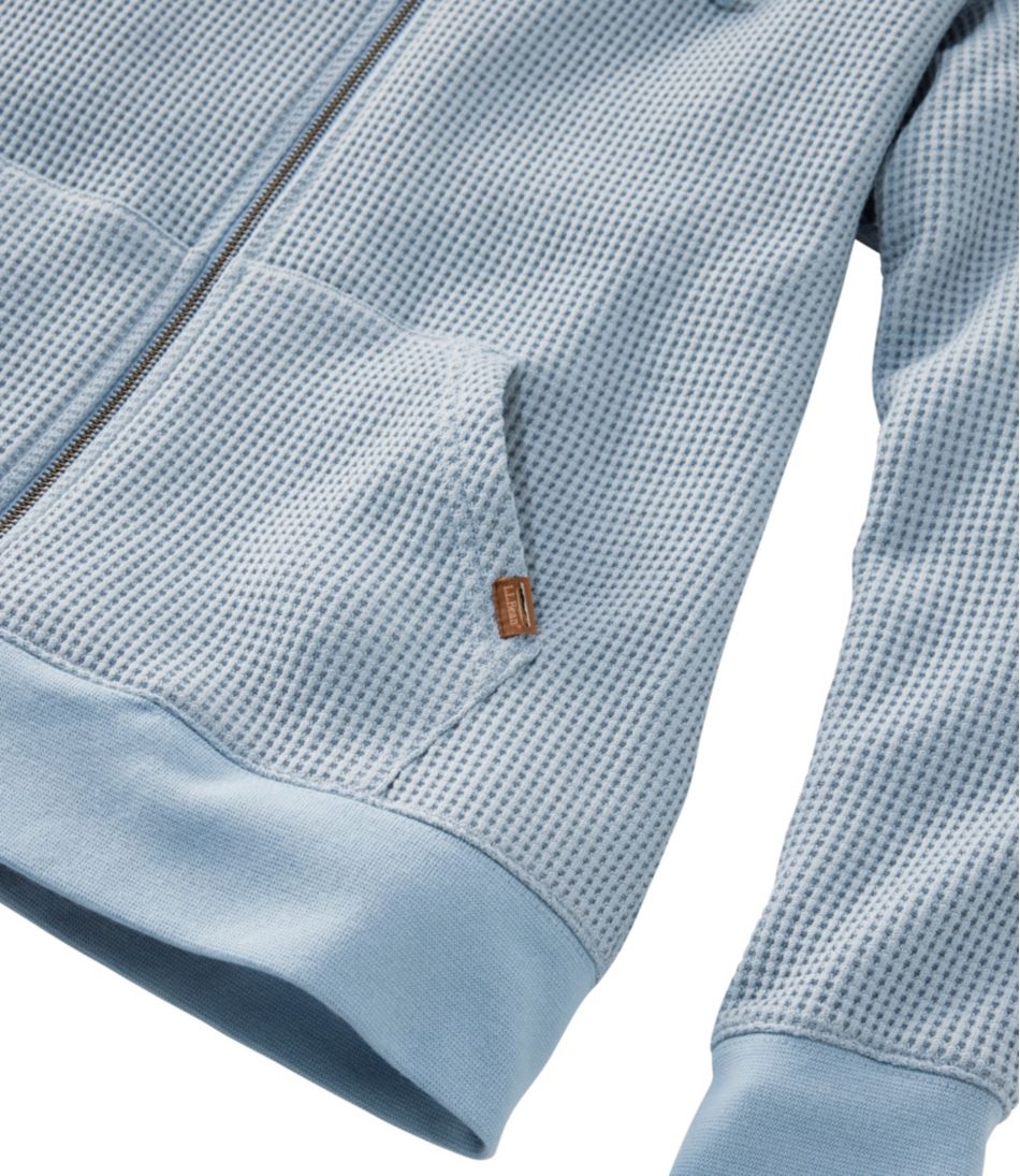 Women's Birchwood Brushed Waffle Full-Zip Hoodie | L.L.Bean