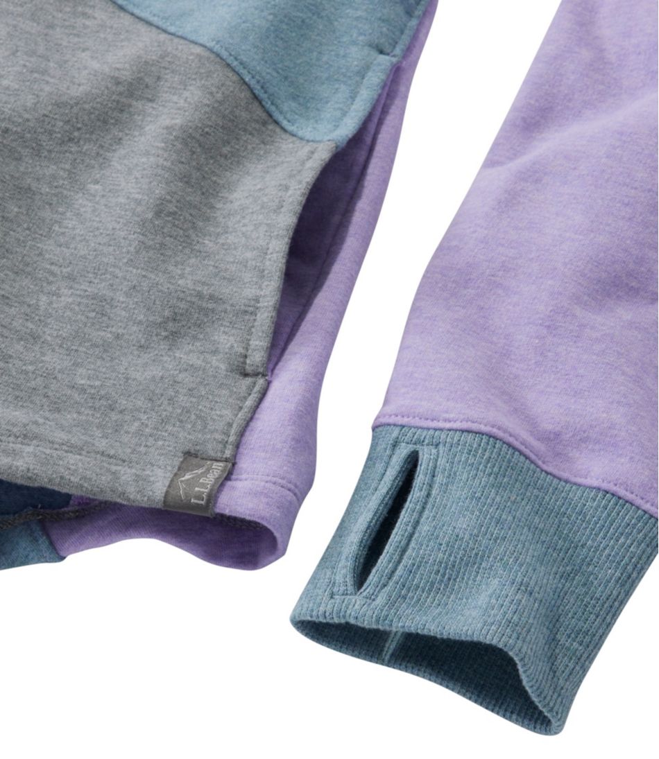 Women's Cozy Mixed-Knit Pullover, Colorblock | L.L.Bean