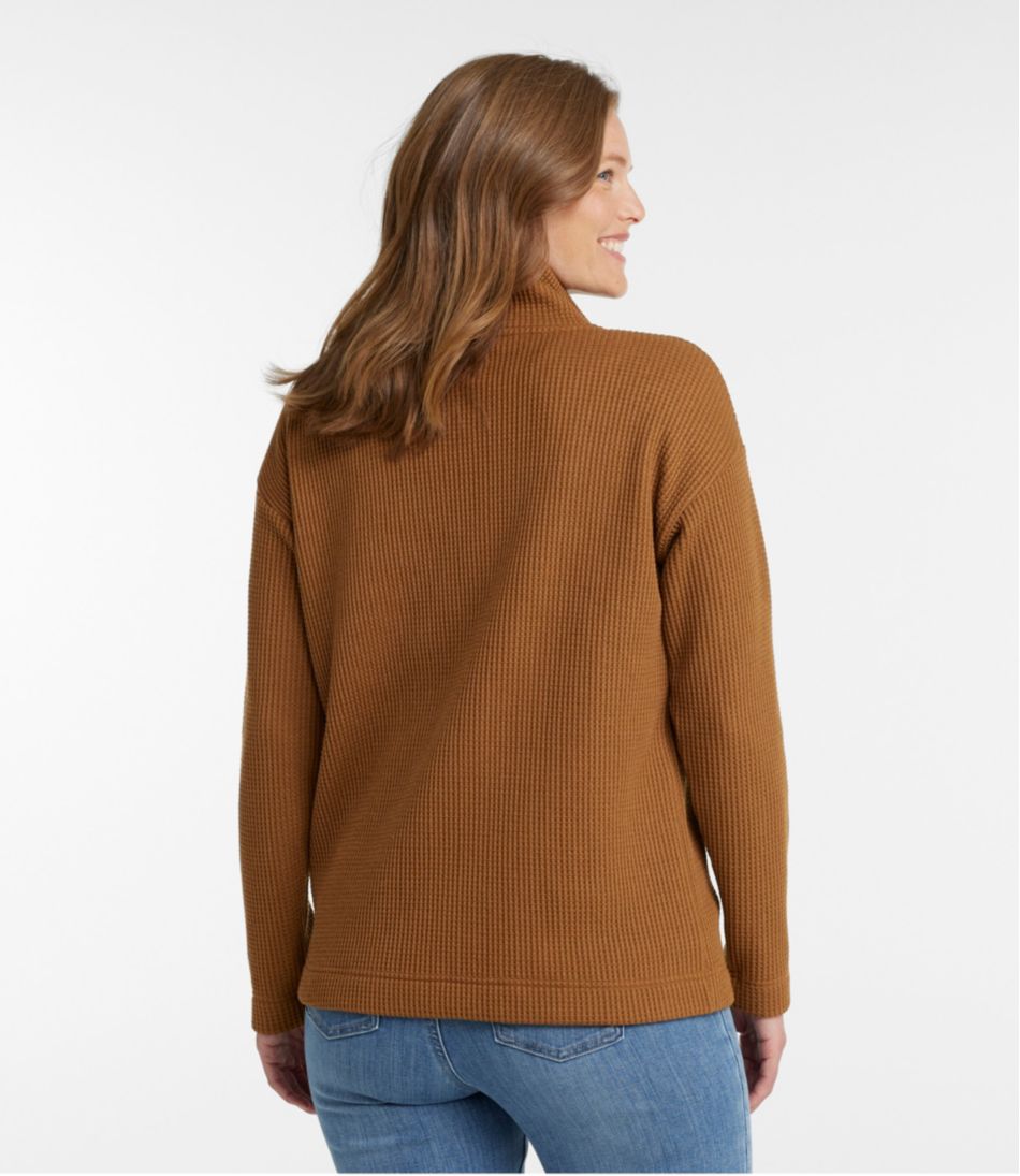 Women's Birchwood Brushed Waffle Anorak | L.L.Bean