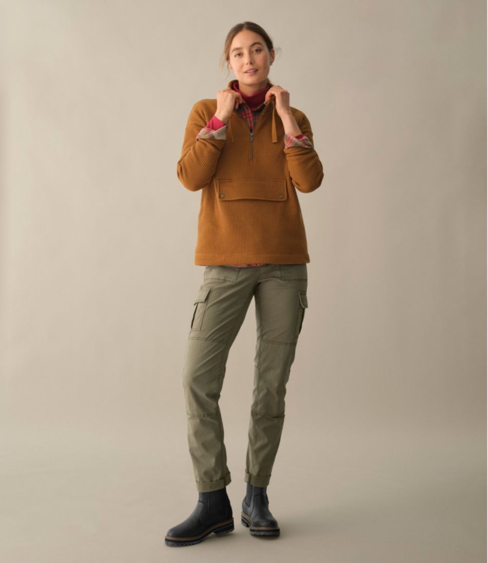 Women's Birchwood Brushed Waffle Anorak | L.L.Bean